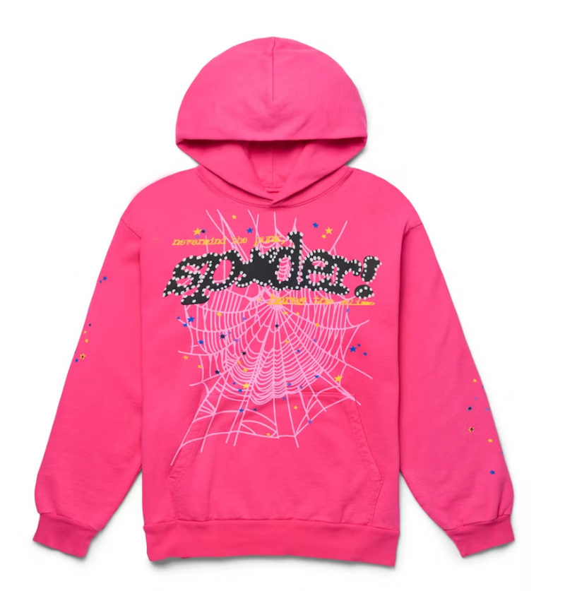 Pink Web Hoodie v2