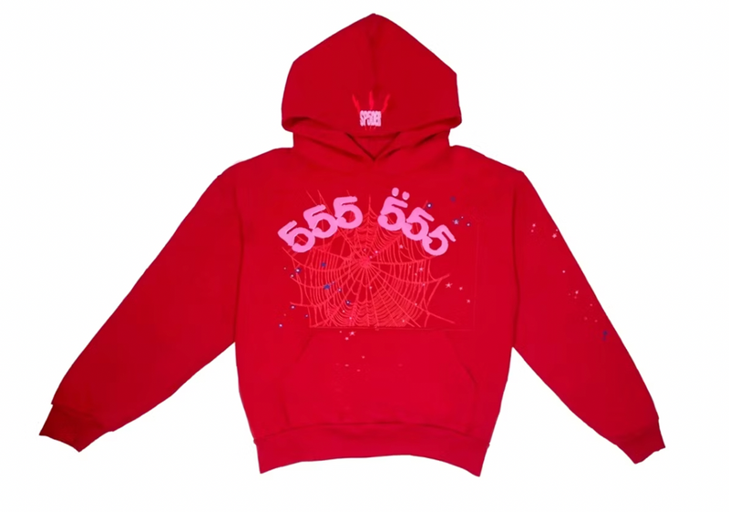 Red Angel Numbers Hoodie