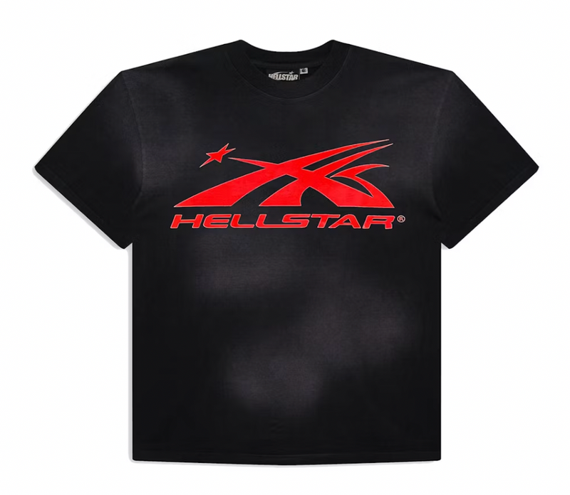 Red Black Star Tee